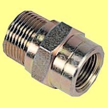 Nipples 1/4”G x 1/4” NPT connections M/F.