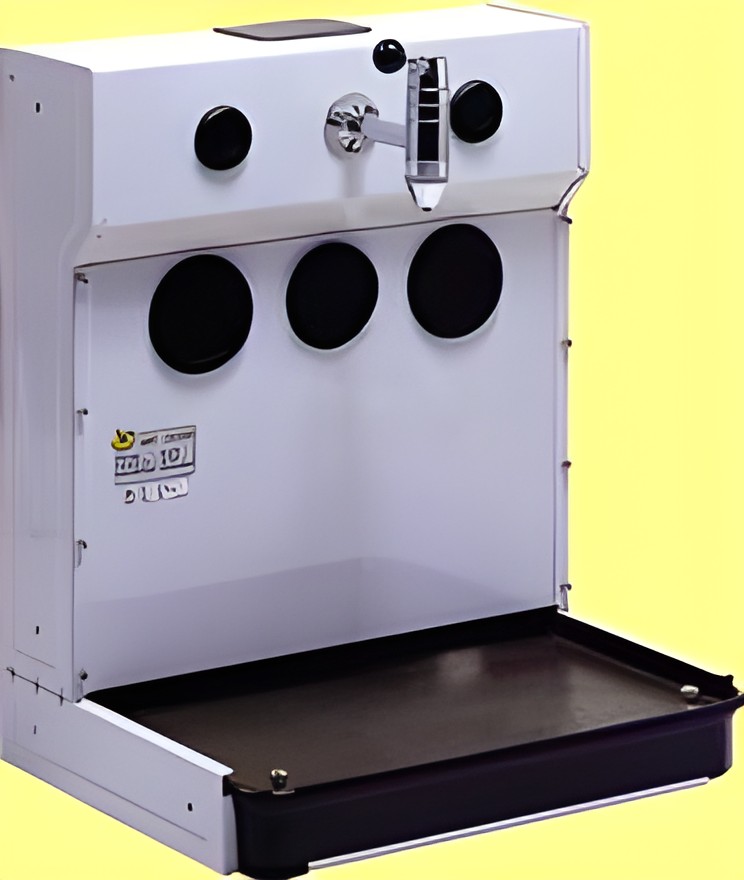 Oil bar equipped with tap view 2