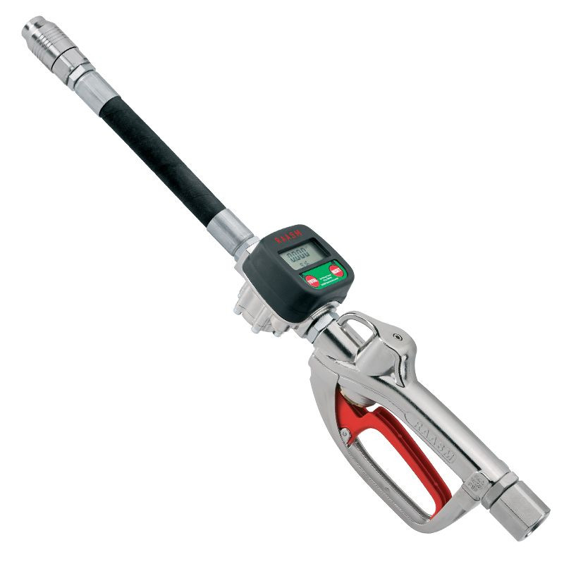 High delivery oil gun grip with digital litre-counter Art. 37781
