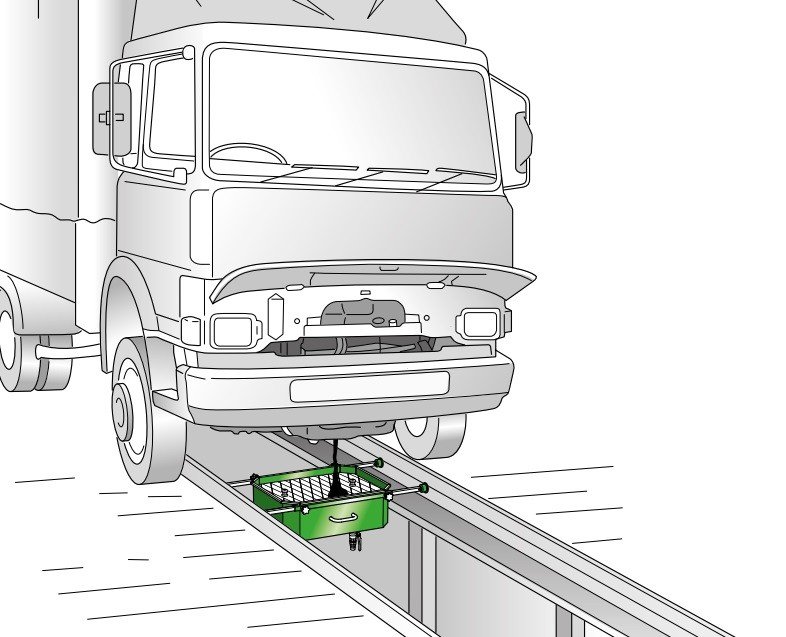 Floor-mounted waste oil drainer, 50l view 2