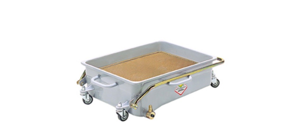 Floor-mounted waste oil drainer, 50l view 3