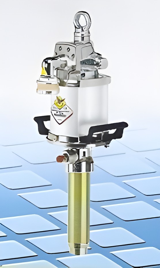 Pneumatic industrial pump of double effect, 9:1, 45 l/min